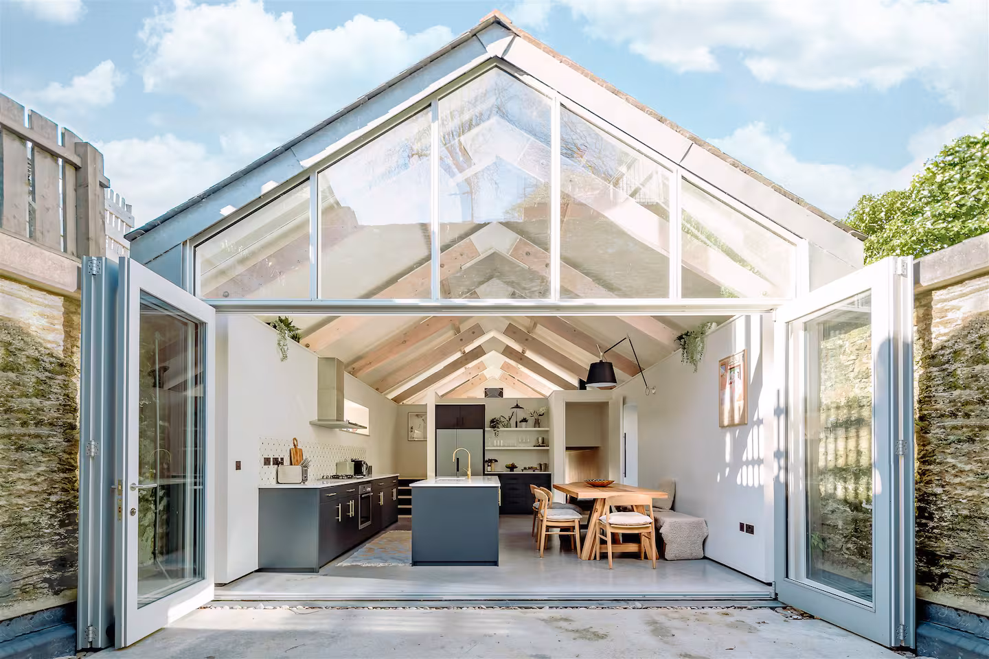Spacious conservatory in a holiday let property
