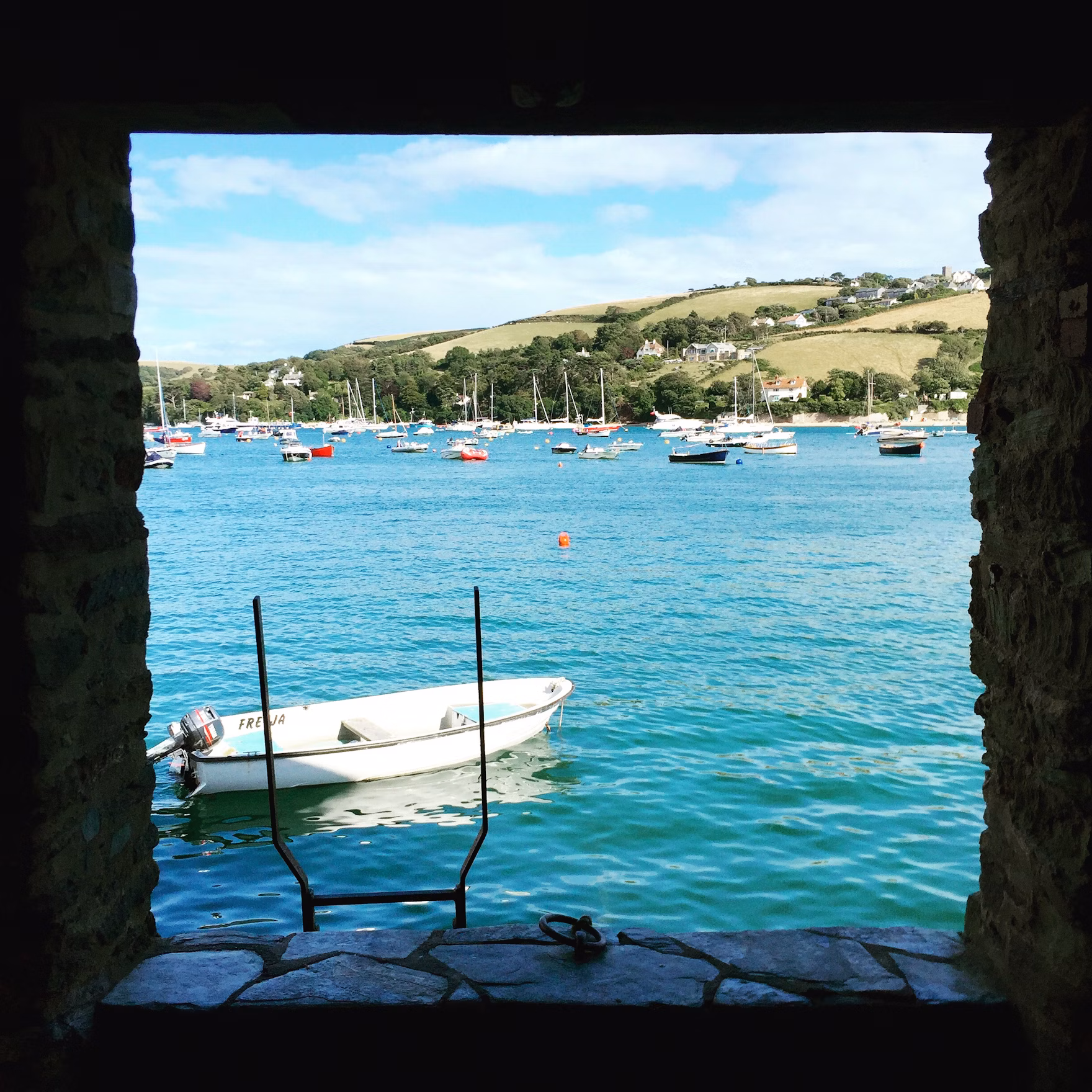 Salcombe harbour framed